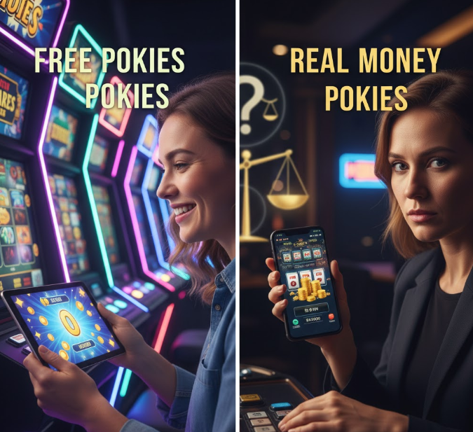 free-pokies-vs-real-money-pokies