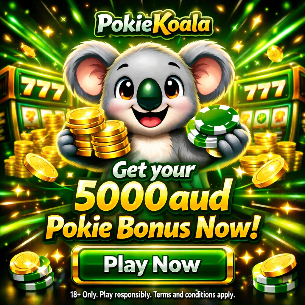 5000 aud bonus best pokies
